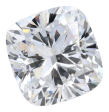 5.15 Carat D VVS1 Cushion Lab Diamond on Sale