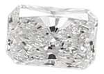 0.33 Carat D VS1 Radiant Lab Diamond on Sale