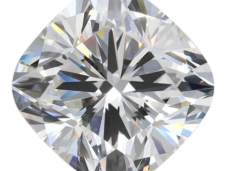 5.72 Carat D VVS2 Cushion Lab Diamond For Discount