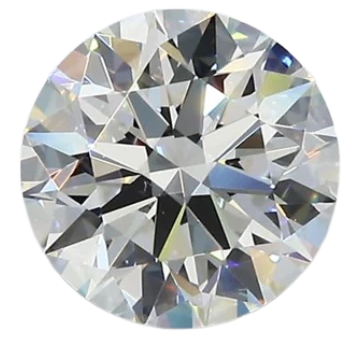 1.57 Carat F VS2 Round Natural Diamond Fashion