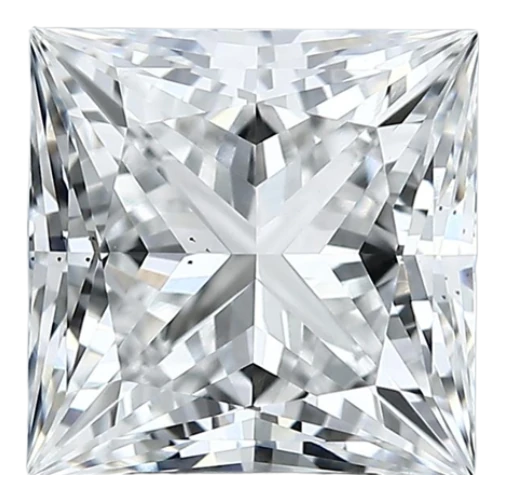 5.19 Carat E VS2 Princess Lab Diamond For Cheap