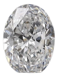 0.3 Carat D VS2 Oval Natural Diamond For Sale