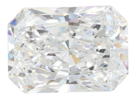 4.04 Carat F VVS2 Radiant Lab Diamond Discount