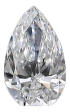 0.3 Carat E VS2 Pear Natural Diamond Sale