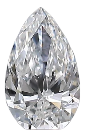 0.3 Carat E VS2 Pear Natural Diamond Sale