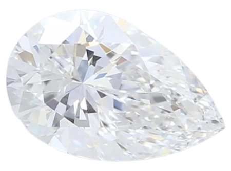 0.55 Carat E VVS2 Pear Lab Diamond Online Hot Sale