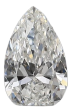 0.3 Carat F SI2 Pear Natural Diamond Online Sale