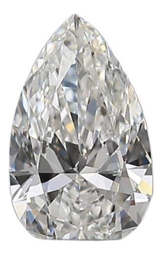 0.3 Carat F SI2 Pear Natural Diamond Online Sale