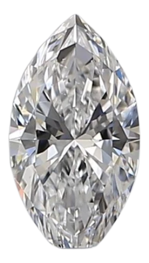 0.31 Carat D SI1 Marquise Natural Diamond For Discount