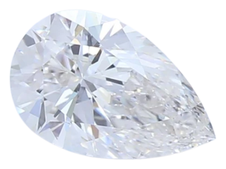 0.48 Carat F VS2 Pear Lab Diamond Hot on Sale