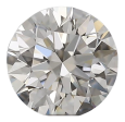 0.3 Carat I VVS1 Round Natural Diamond Cheap