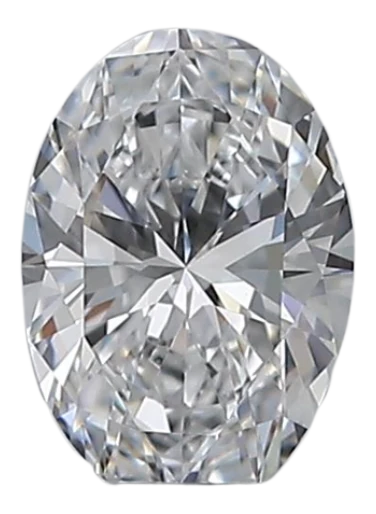 0.3 Carat D VVS1 Oval Natural Diamond Fashion