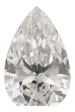 1.61 Carat D VVS2 Pear Lab Diamond Fashion