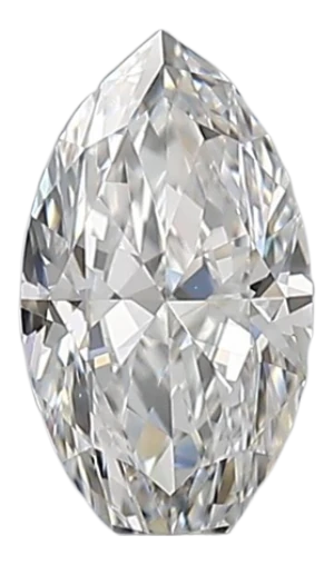 0.3 Carat E VS1 Marquise Natural Diamond on Sale