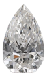 0.3 Carat F SI1 Pear Natural Diamond Hot on Sale