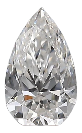 0.3 Carat F SI1 Pear Natural Diamond Hot on Sale