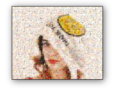 Photo Mosaic Canvas Print For Cheap