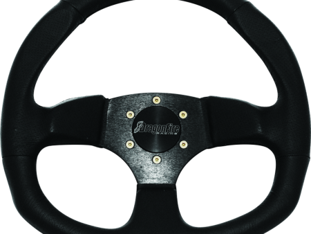 DragonFire Racing UTV D-Shaped Zero Offset Steering Wheels - Vinyl or Suede Finish Hot on Sale