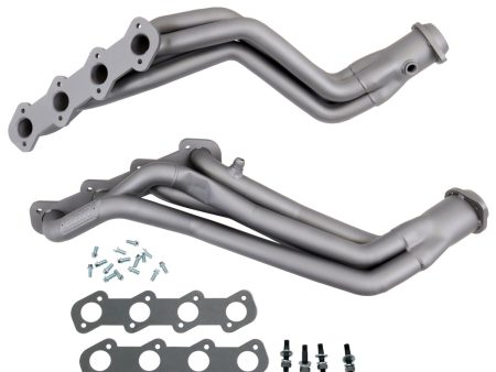 BBK Long Tube Headers Ford Mustang GT SN95 (1996-2004) 1-5 8  Titanium   Polished Silver Online now