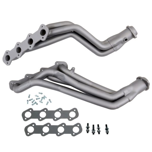 BBK Long Tube Headers Ford Mustang GT SN95 (1996-2004) 1-5 8  Titanium   Polished Silver Online now