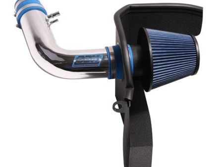 BBK Air Intake Kit Ford Mustang V6 3.7 (2015-2017) Powder Coated Chrome   Blackout Fashion