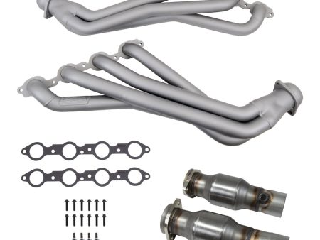 BBK Exhaust Kit Chevy Camaro 6.2L V8 LT1 (2016-2024) 1-7 8  Header & Mid Pipe - Titanium   Polished Discount