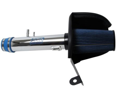 BBK Air Intake Kit Ford Mustang V6 3.7L (2011-2014) Powder Coated Chrome   Blackout Fashion