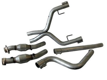 BBK Exhaust Ford Mustang V6 (2005-2009) Dual High Flow Catted - 4011 Supply