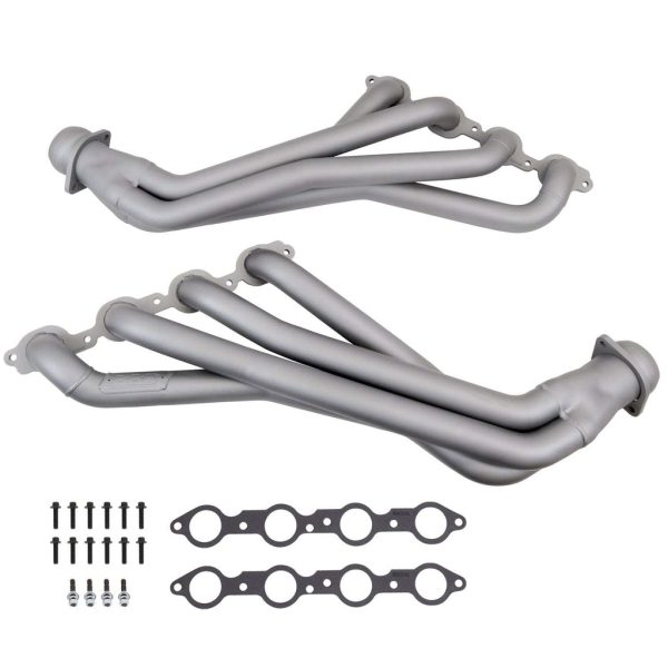 BBK Exhaust Chevy Camaro SS 6.2 LT1 (2016-2024) 1-7 8  Long Tube Headers - Titanium   Polished Silver For Cheap