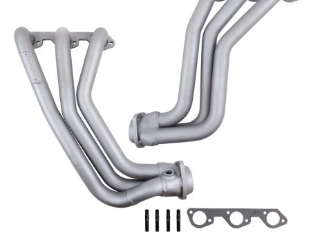 BBK Exhaust Jeep Wrangler 3.8L (2007-2011) 1-5 8  Long Tube Headers - Titanium   Polished Silver Online