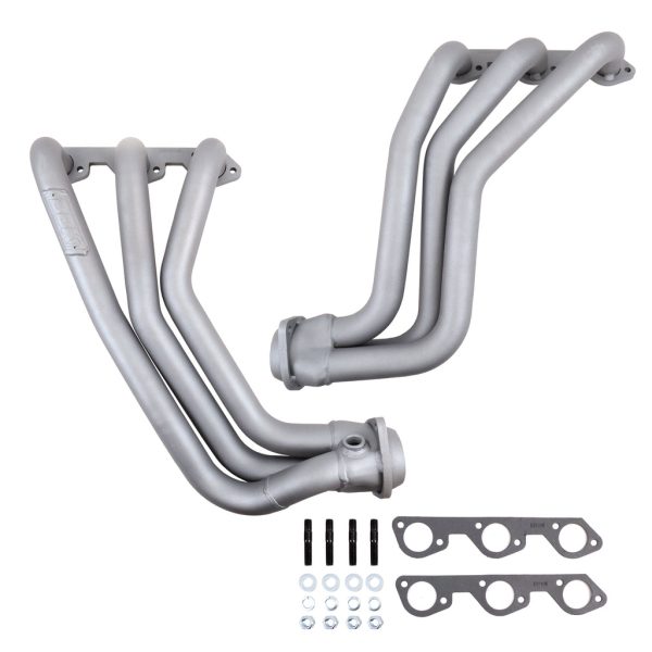 BBK Exhaust Jeep Wrangler 3.8L (2007-2011) 1-5 8  Long Tube Headers - Titanium   Polished Silver Online