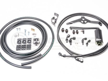 Radium Engineering Fuel Rail Plumbing Kit - Subaru WRX (08-14) STI (08-21) Forester FXT (08-13) Legacy GT (04-09) - Stainless 10 or Microglass 6 Micron Filter For Discount