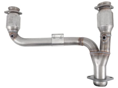 BBK Y-Pipe Dodge Ram 1500 5.7 V8 Hemi (2009-2024) 2.5  High Flow Catted Mid Pipe Fashion