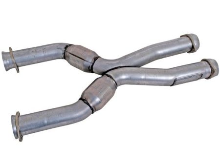 BBK Exhaust Ford Mustang Coyote 5.0 (1987-2004) 3  Swap High Flow Catted X-Pipe - 1786 Discount